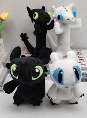 爆款没牙仔toothless dancing dragon玩偶毛绒玩具跳舞龙动漫角色