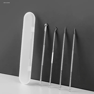 粉刺针去黑头挤暗疮去闭口美容院用刮挑排痘脂肪粒神器工具