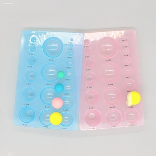 黏土手办模具轻粘土软陶泥取泥器半圆形球形后脑勺取量器轻粘