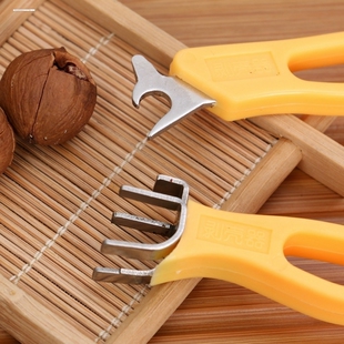 山核桃开壳器手剥山核桃神器小核桃钳不锈钢开吃核桃夹子家用工具