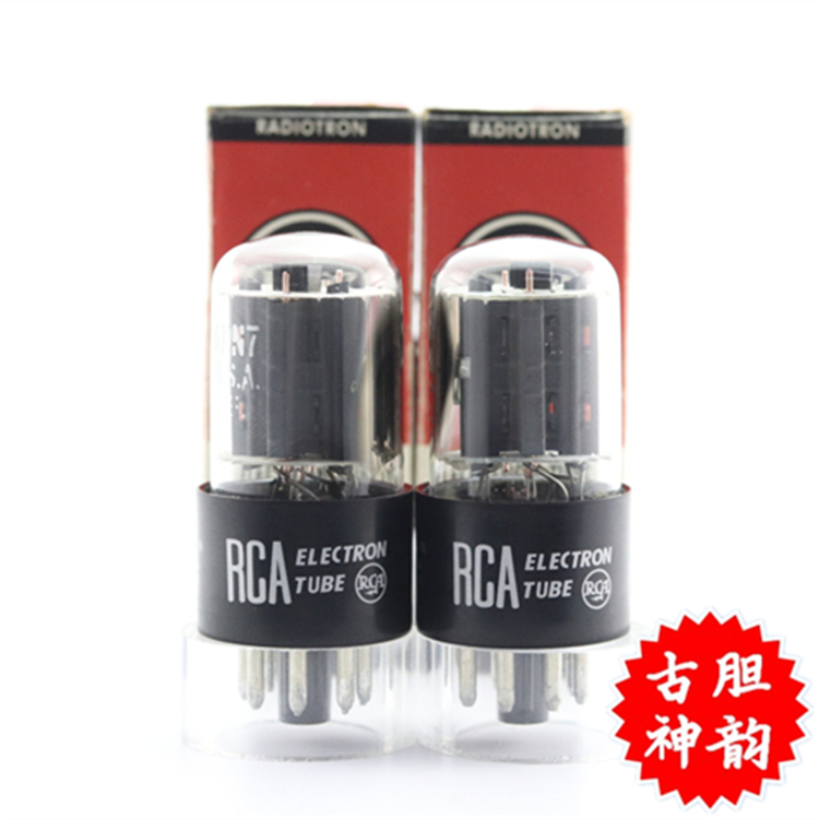 RCA6DN7圆环铜柱U环顶电子管