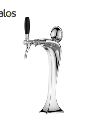 Talos塔罗斯桶啤精酿啤酒分发设备酒吧台啤酒柱眼镜蛇酒塔1孔带灯