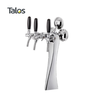 Talos塔羅斯啤酒設(shè)備扎啤機(jī)酒吧啤酒柱鉑銳酒塔3孔帶燈1036301