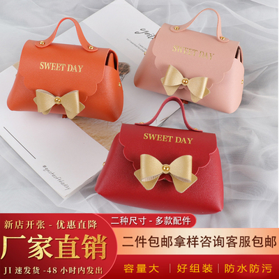 新款结婚喜糖盒皮革手提包