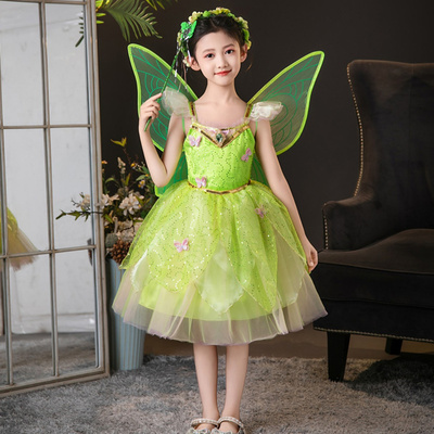 外贸小精灵小叮当公主裙