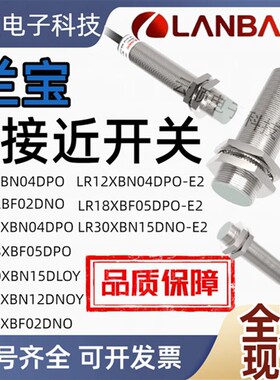 兰宝接近开关LR18XBN12DNOY LR12XBN04DPO-3M DLOY E2 BF05 BF02Y