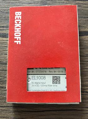 全新原装正品 BECKHOFF EL1008 模块 实物拍摄 现货销售
