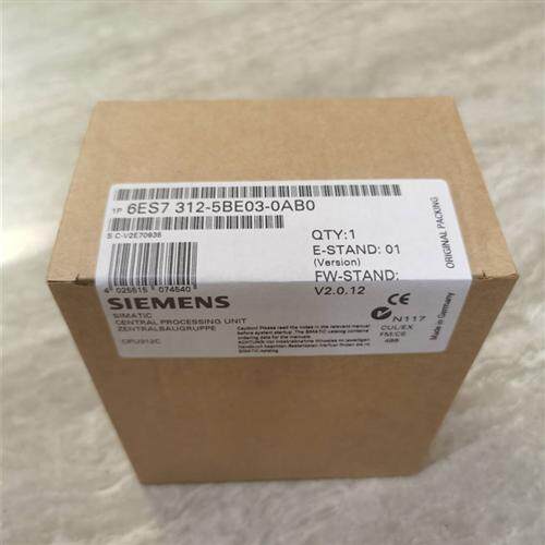 全新正品未开封6ES7 312-5BE03-0AB0 6ES7312-5BE03-0AB0现货销售