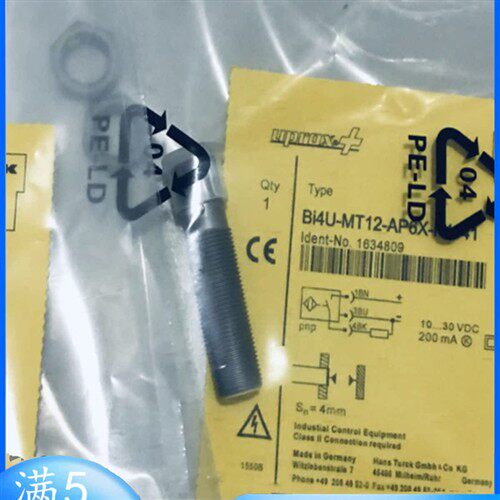 原装TURCK图尔克接近开关 BI4U-MT12-AP6X-H1141 PTFE涂层1634809