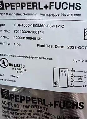 OBR4000-18GM60-E5-V1-1C 反射板型光电感测器全新原装现货