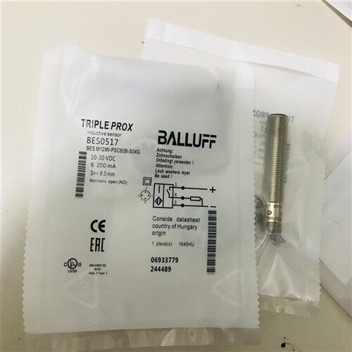 德国巴鲁夫电感式接近开关BES0517 BES M12MI-PSC80B-S04G传感器