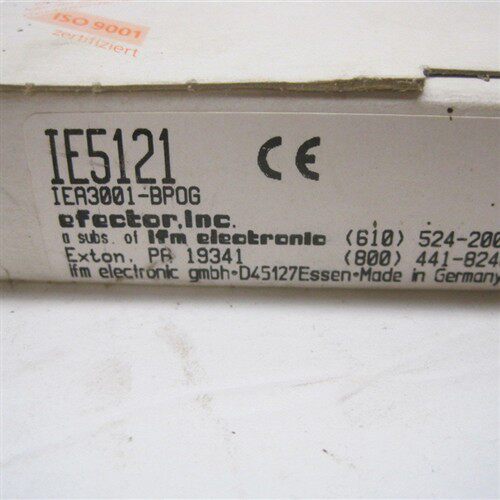 正品IFM易福门接近开关传感器IE5121 IEA3001-BPOG