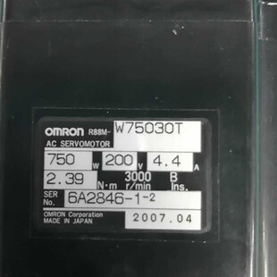 R88M-W75030TOMRON伺服马达功能包好保修三个月 议价