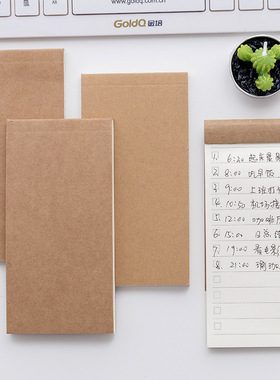 todo计划本日程本时间管理随身周计划本每日记事本便携本横线清单