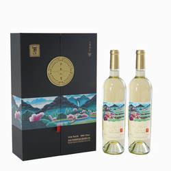 天菊白葡萄酒陕西特产户太八号经典2支11.5°半甜型750ml