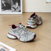 超火运动女鞋 爆款 2025秋季 新款 厚底老爹鞋 女轻便软底百搭休闲单鞋