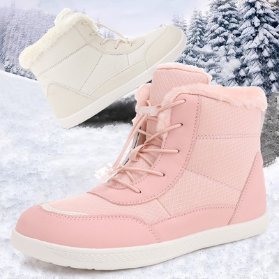 韩版女士棉鞋冬季雪地鞋加绒加厚