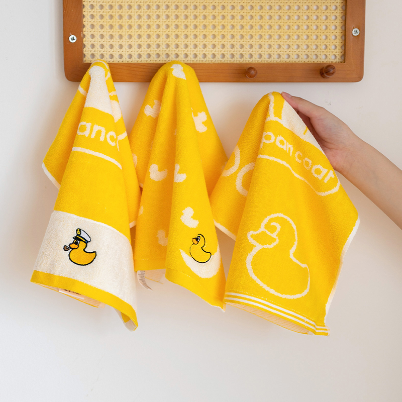 儿童方巾卡通纯棉洗脸全棉可爱