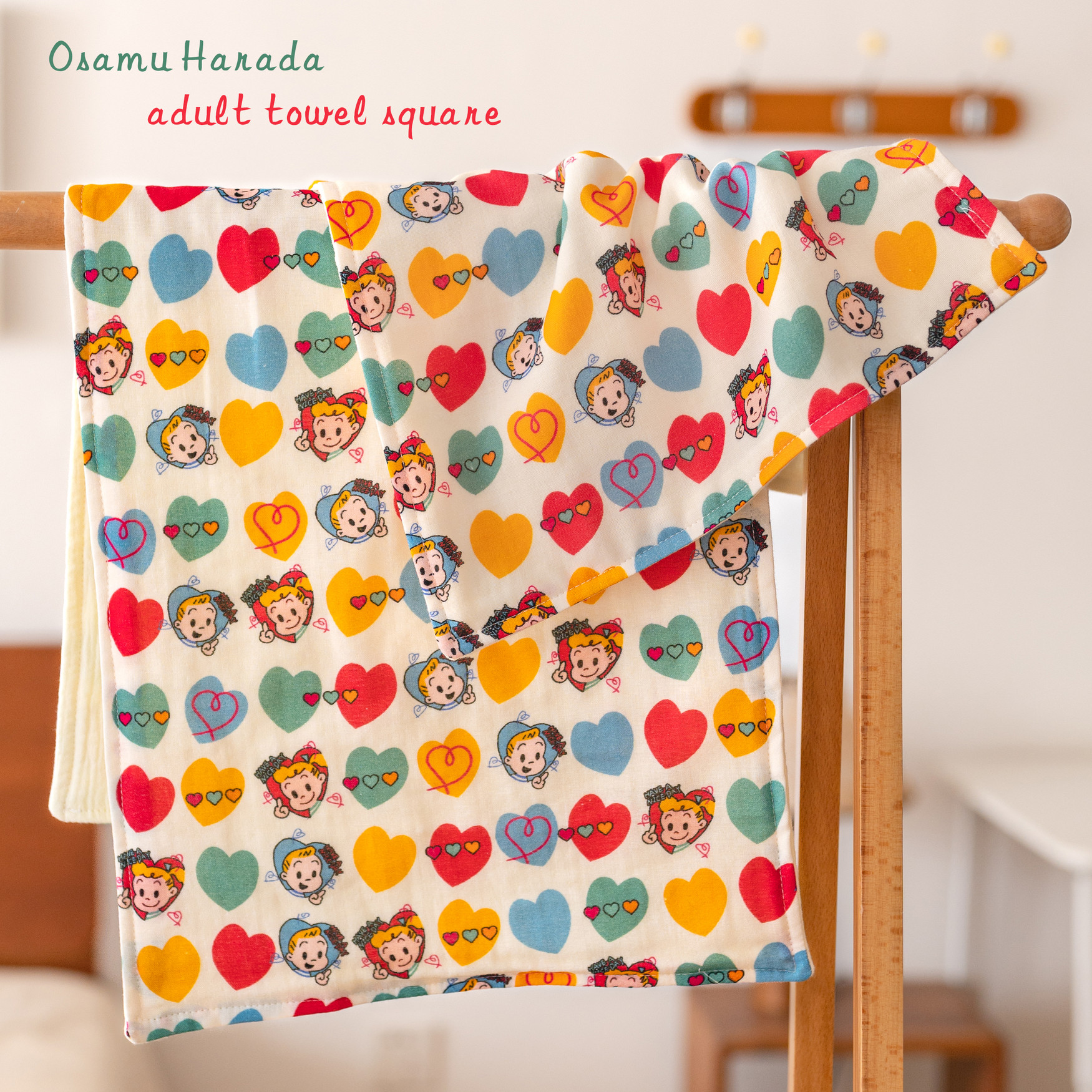 原田治纯棉a类大人套装方巾毛巾