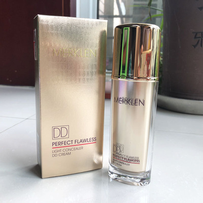 麦尔卡伦轻薄遮瑕限量DD霜BB霜修颜保湿提亮肤色防水粉底液女正品