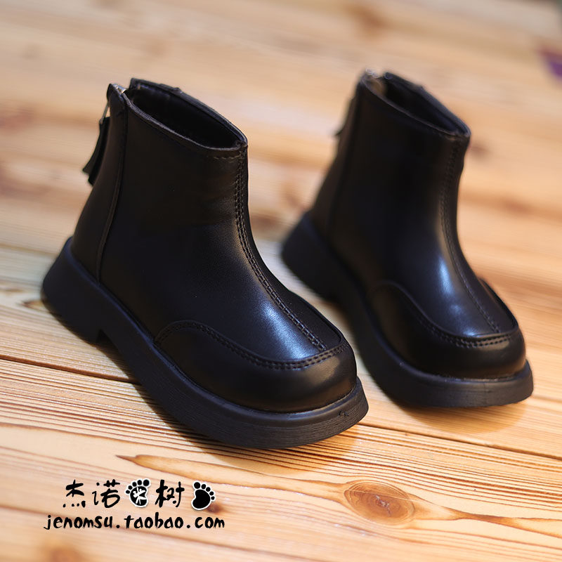 男宝马丁靴中小童秋冬英伦风单靴