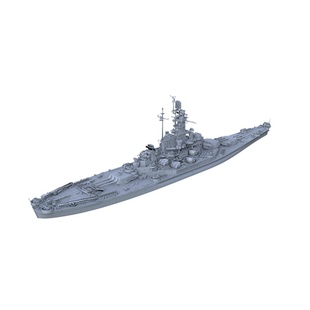 SSC136 军事模型 美国 南达科他级南达科他号战列舰 水线版