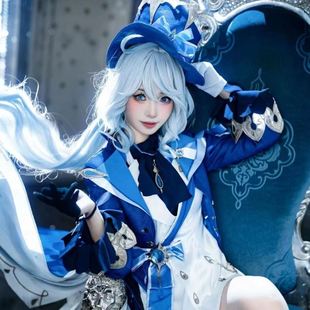 原神荣耀服芙卡洛斯枫丹水神芙宁娜cosplay服装二次元男女装全套