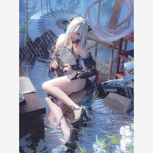 现货秒发原神申鹤cos服新春海灯节二次元甜美制服cosplay花幽露