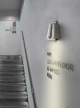 工业风壁灯中古门头防水招牌射灯走廊过道餐厅服装店复古车库墙灯