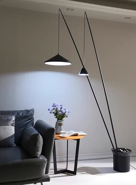 客厅艺术落地灯现代极简风落地灯北欧后现代轻奢客厅书房落地灯
