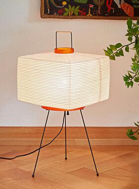 日式民宿床头落地灯卧室设计师野口勇Akari 7A 7AD宣纸灯客厅创意