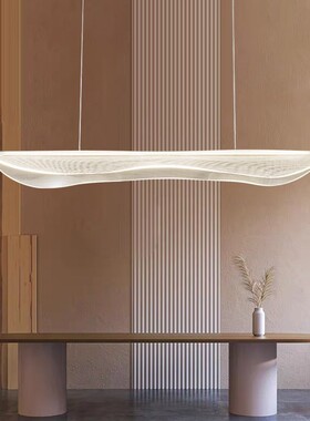 创意餐厅吊灯现代轻奢简约设计师艺术灯办公室吧台大厅led吊灯新