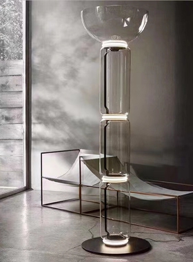 意式风客厅落地灯高级装饰沙发旁边摆件复古艺术造型轻奢氛围灯具