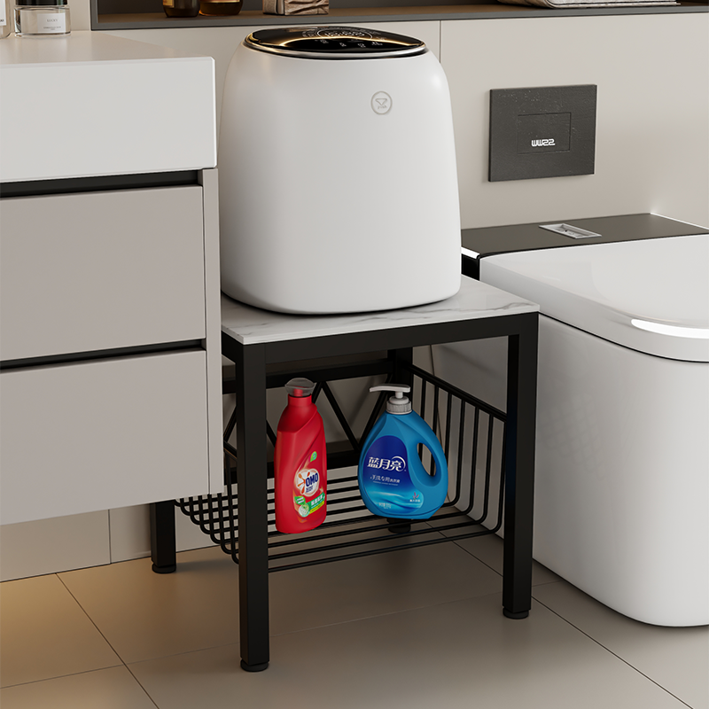 阳台夹缝多功能储物架浴室洗衣液收纳柜卫生间小洗衣机底座置物架,收纳整理,阳台置物架,淘宝优惠券,粉丝福利购,淘宝优惠卷