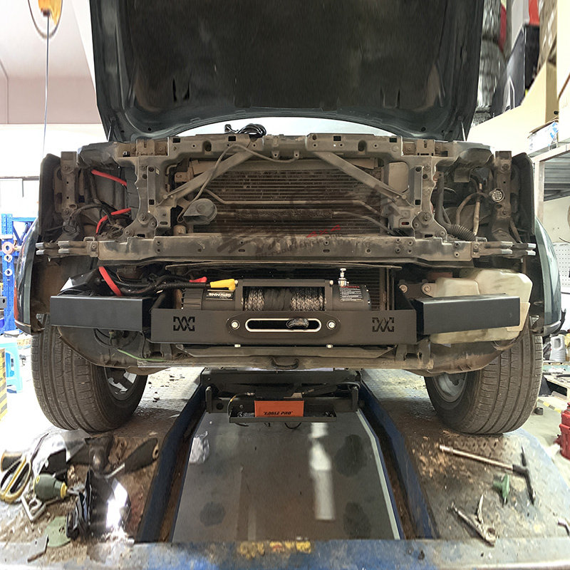 路虎发现4绞盘托架 LandRover发现内置绞盘支架 发现4原车绞盘架