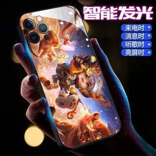 nex3s个性 王者荣耀vivonex3手机壳动漫新款 xnote来电闪发光t1x抖音同款 t2x智能声控t1限量版 创意t2防摔保护套