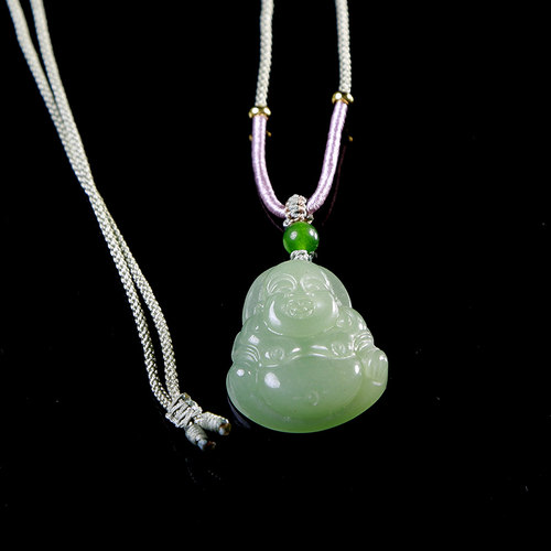 冰透时尚天然佛公吊坠