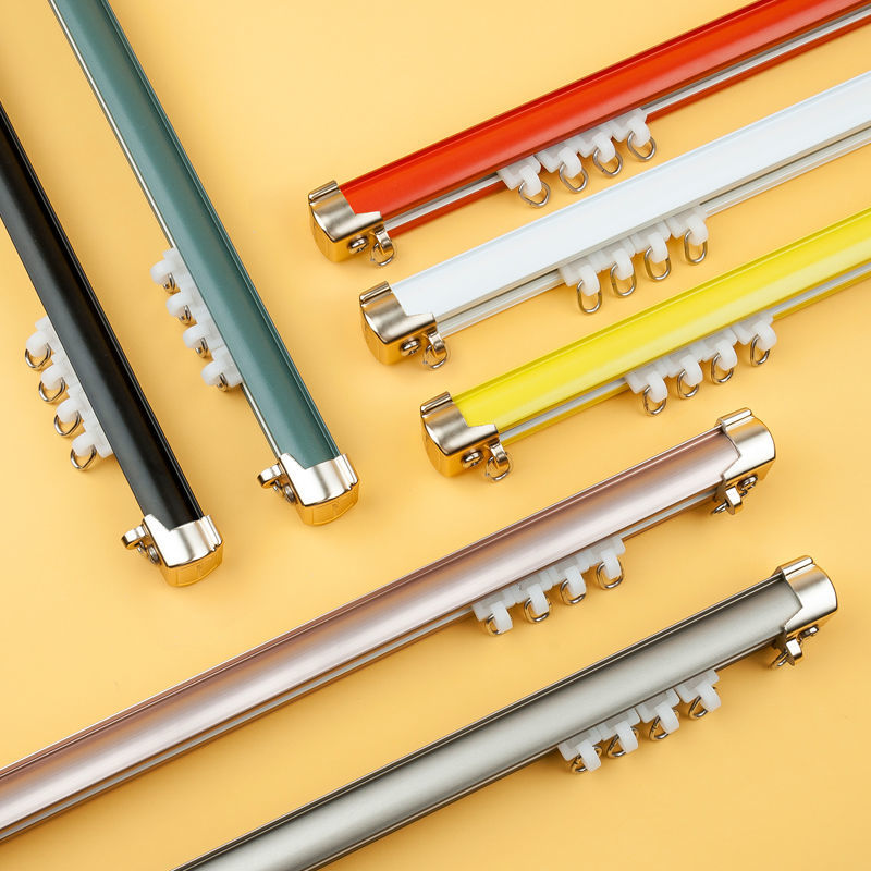 新款静音铝合金加厚轨道截断发货