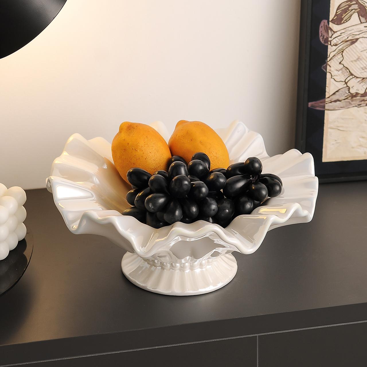 水果盘陶瓷客厅轻奢高颜值