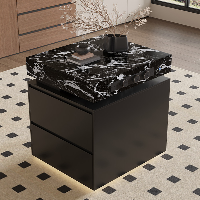 岩板岛台单独柜子厨房客厅小户型多功能抽屉储物式意式极简导台头,住宅家具,岛台餐桌,淘宝优惠券,粉丝福利购,淘宝优惠卷