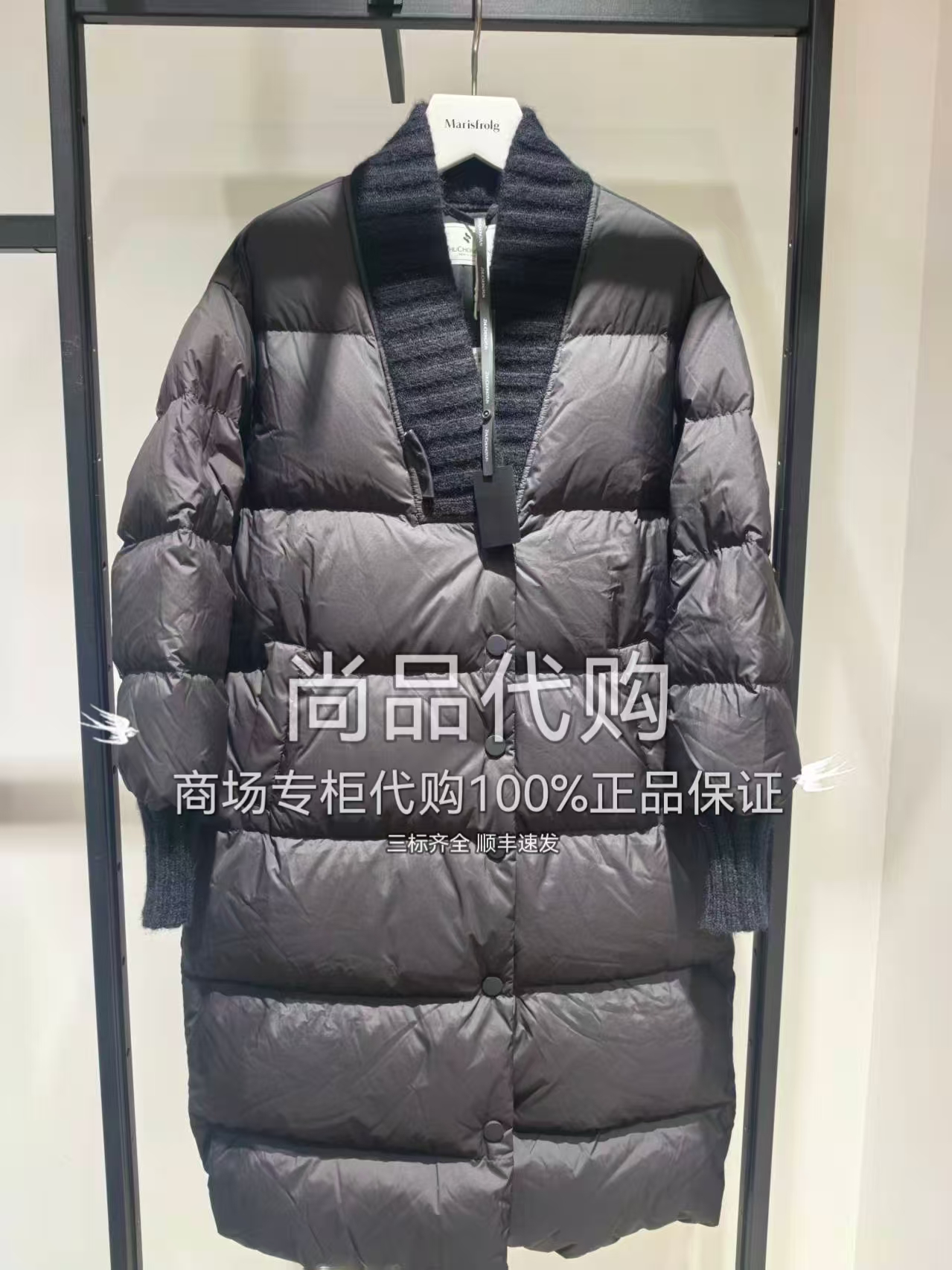 ZCY朱崇恽商场专柜直发秋冬季白鹅绒长款羽绒服C1EG3417Y 6880