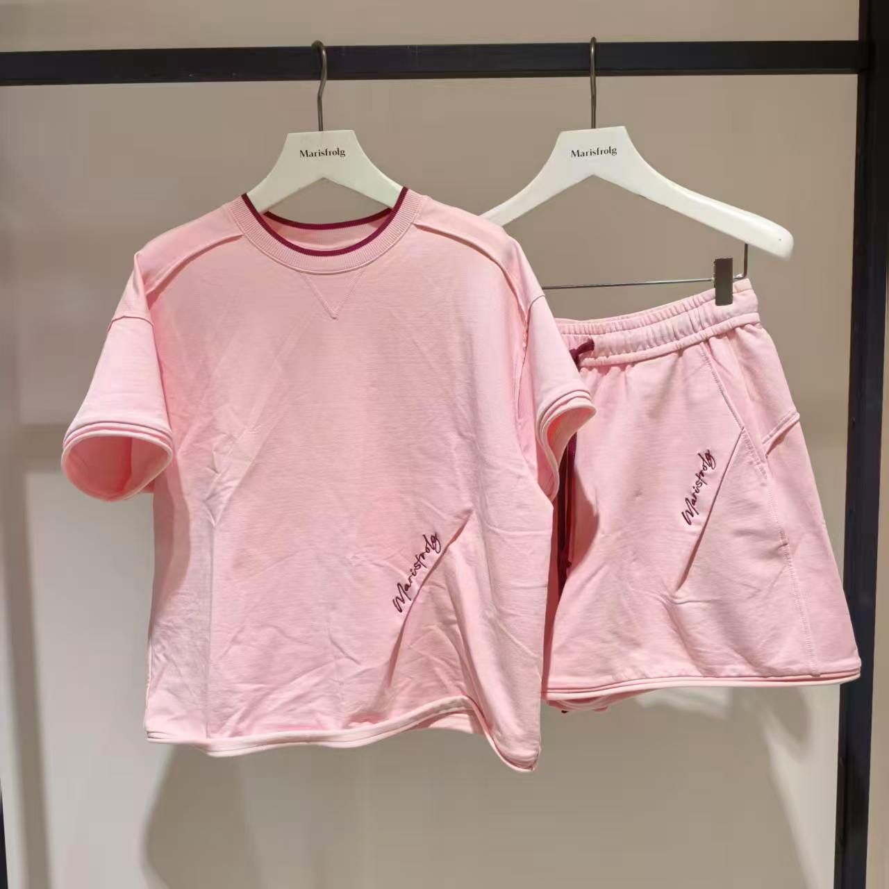 【专柜正品】Marisfrolg玛丝菲尔夏季休闲运动套装T1FZ2095Z 2680