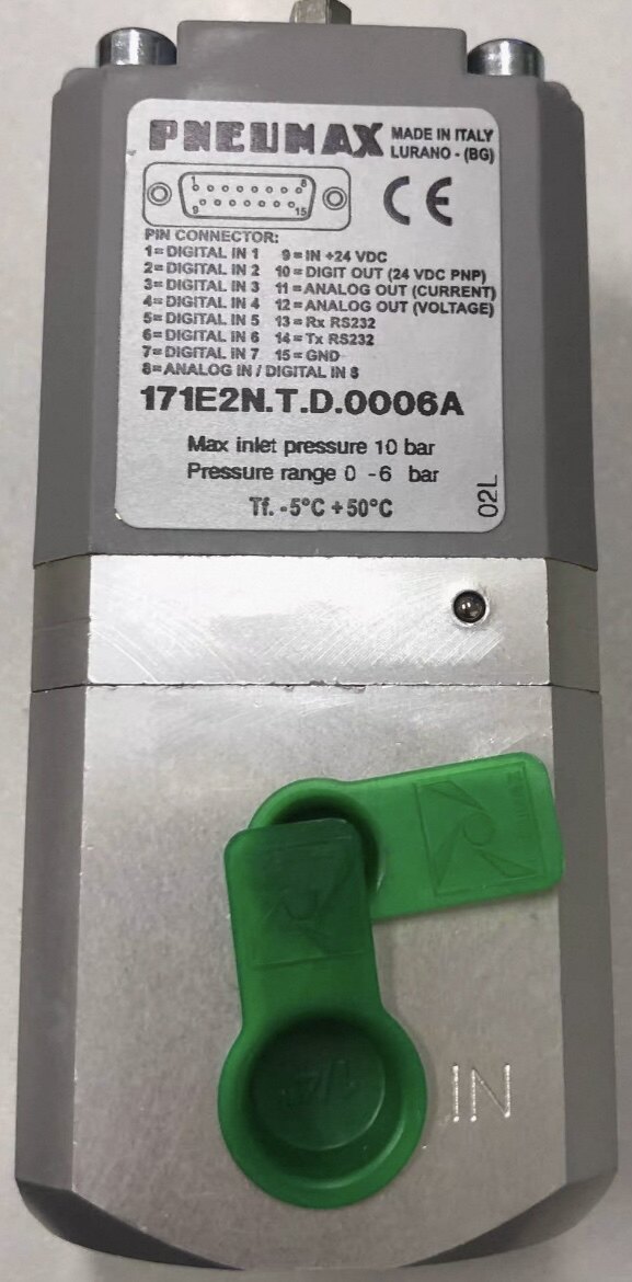 171E2N.T.D.0006A 意大利PNEUMAX纽迈司原装精品电磁电子比例阀