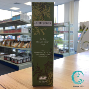 牛牛直邮Antipodes 纯天然Aura麦卢卡蜂蜜面膜 保湿抗氧化祛斑75g