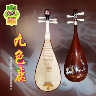 升阶琴耐用 上海敦煌牌琵琶乐器考级专业级大品牌音色好高颜值万元
