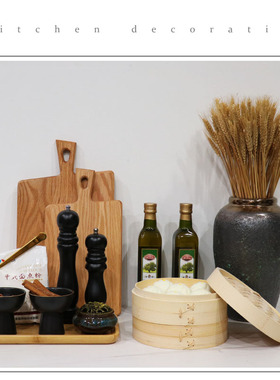 新中式样板间厨房橱柜