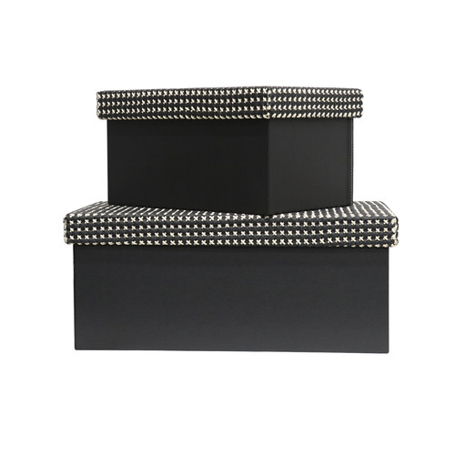 样板房衣帽间软装饰品储物盒