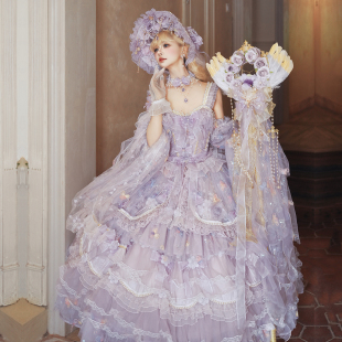 洛丽塔连衣裙日常lo裙jsk 在逃公主 原创新款 华丽lolita花嫁款