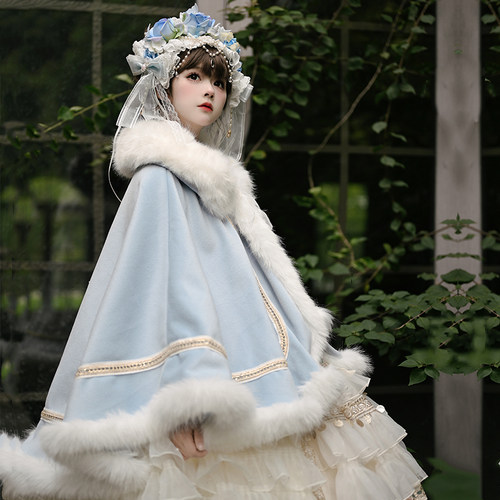 猫系小仙女Lolita呢子外套