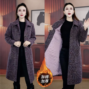 毛呢外套女秋冬2025新款今年流行爆款贵夫人品牌杭州意法风衣大衣